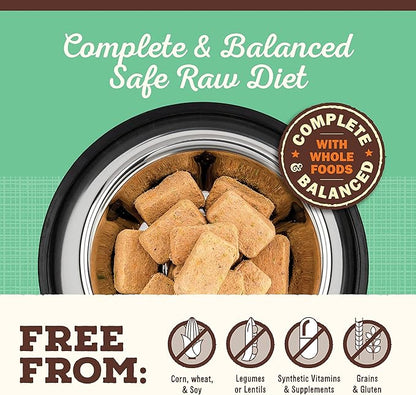 Primal Freeze Dried Dog Food Nuggets, Chicken; Complete & Balanced Meal; Also Use as Topper or Treat; Premium, Healthy, Grain Free, High Protein Raw Dog Food, 14 oz (Pack of 2)